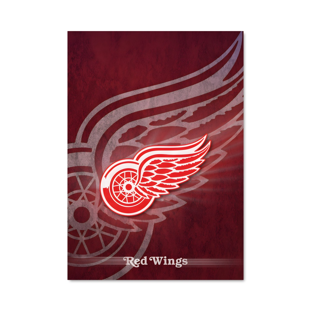 Poster Detroit red